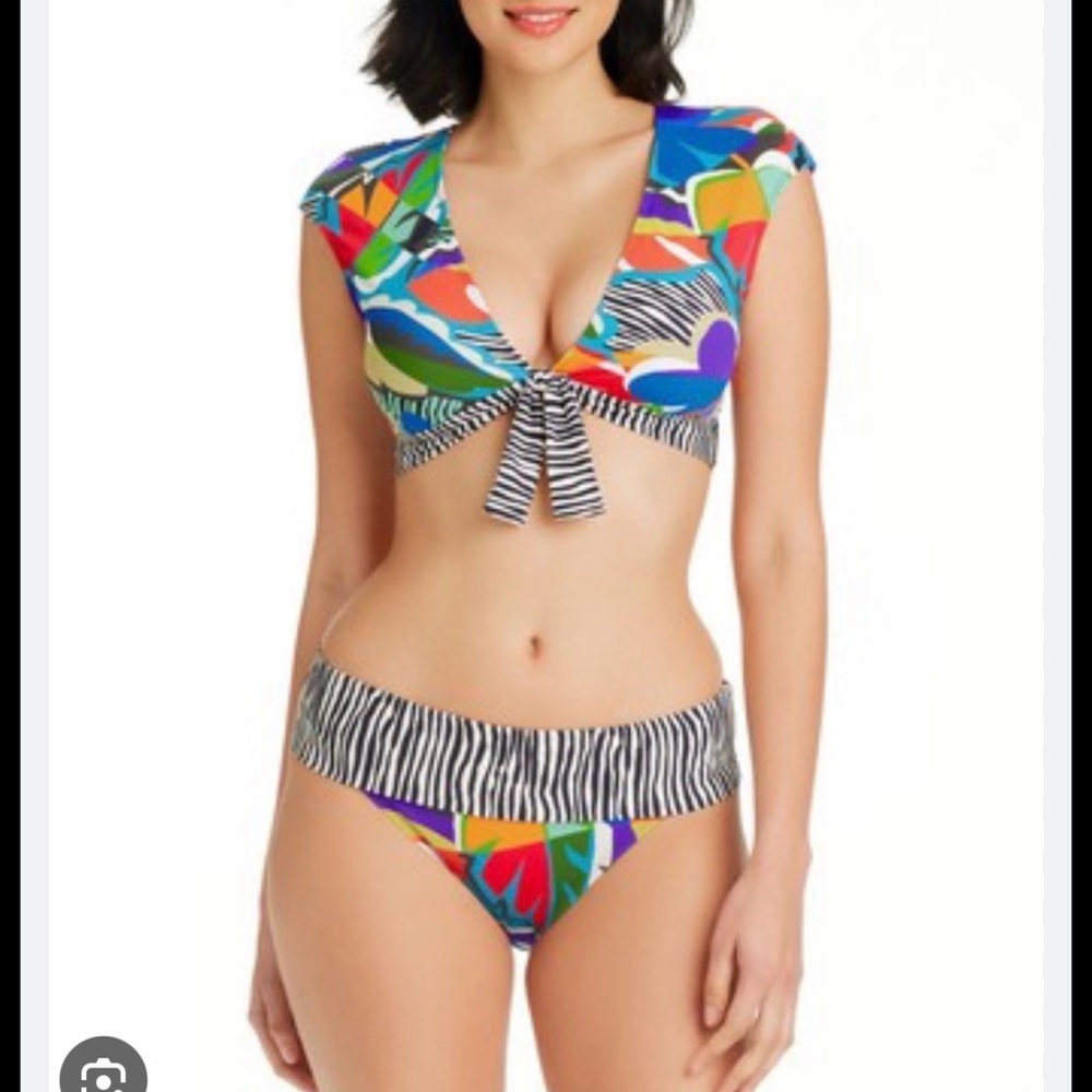 Bleu Rod Beattie Multicolor Bikini Set